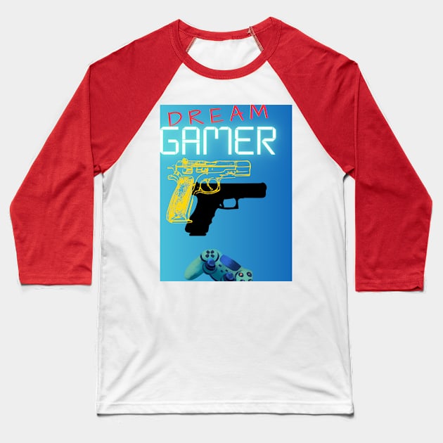 Gamer Mode On! Baseball T-Shirt by GGSISDD